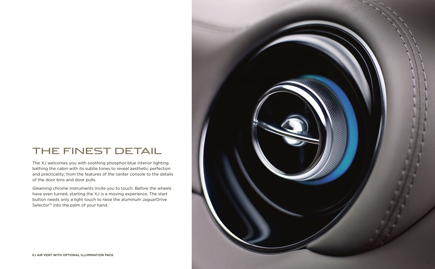 2014 Jaguar XJ Brochure Page 26